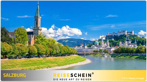 Trip Voucher - Entdecken Sie die Magie von Salzburg mit unseren günstigen Städtereise-Gutscheinen auf reiseschein.de. Sichern Sie sich jetzt Top-Deals für ein unvergessliches Erlebnis in der Salzburg – Perfekt für Kultur, Shopping & Erholung!