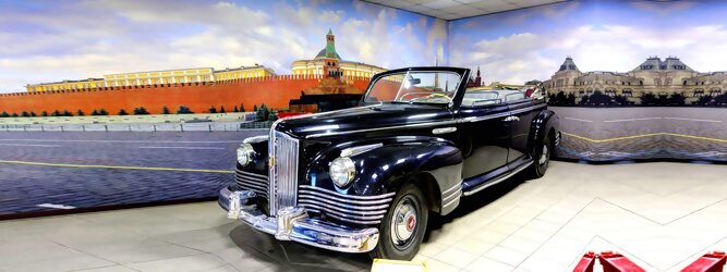 Trip Voucher Reisetipps - Stalins SIS-Limousine und Breshnews demolierten Rolls-Royce, zeigt das Motormuseum in Lettlands Hauptstadt Riga. Das überdurchschnittlich gut sortierte Technikmuseum mit eindrucksvollen, edlen Exponaten begeistert nicht nur Auto-Fans, sondern bietet feine Unterhaltung für die ganze Familie. Im Rigaer Motormuseum können Sie die größte und vielfältigste Sammlung historischer Kraftfahrzeuge im Baltikum sehen. Die Ausstellung ist als spannende und interaktive Geschichte über einzigartige Fahrzeuge, bemerkenswerte Personen und wichtige Ereignisse in der Geschichte der Automobilwelt konzipiert. Es gibt viele interaktive Elemente im Riga Motor Museum, die Kinder definitiv lieben werden.